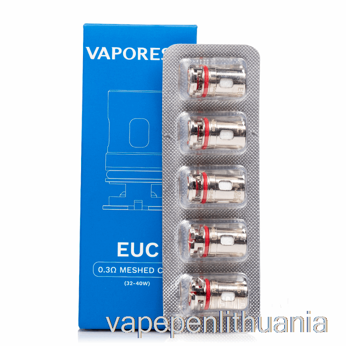 Vaporesso Euc Pakeitimo Ritės 0.3ohm Euc Tinklelio Vape Skystis